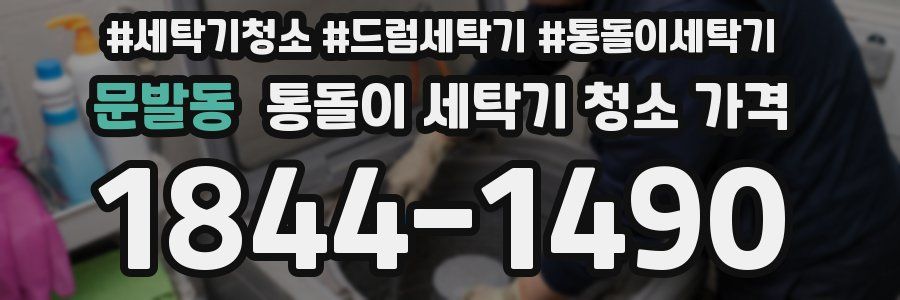 문발동 통돌이 세탁기 청소 가격