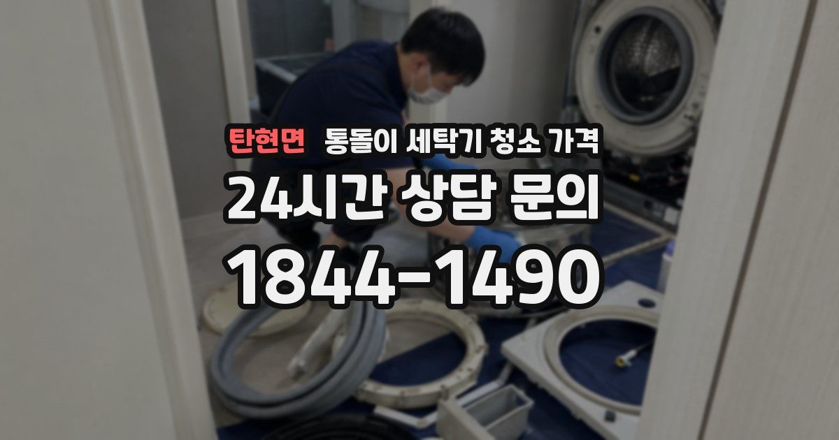 탄현면 통돌이 세탁기 청소 가격