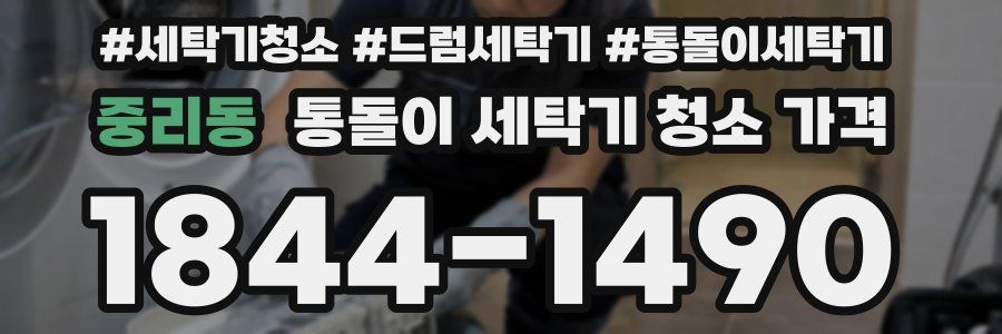 중리동 통돌이 세탁기 청소 가격