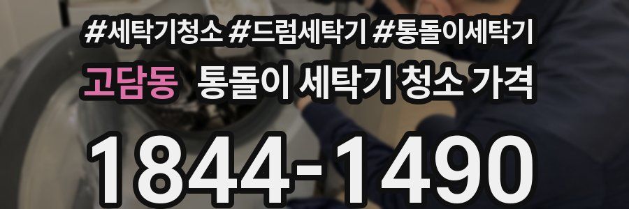 고담동 통돌이 세탁기 청소 가격