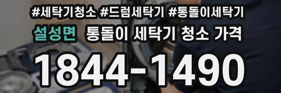 설성면 통돌이 세탁기 청소 가격