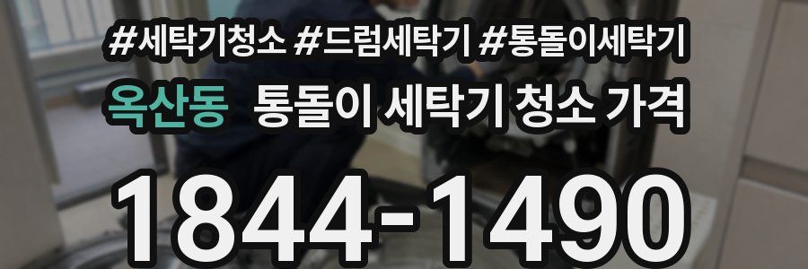 옥산동 통돌이 세탁기 청소 가격