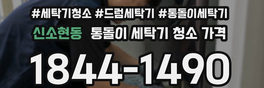 신소현동 통돌이 세탁기 청소 가격