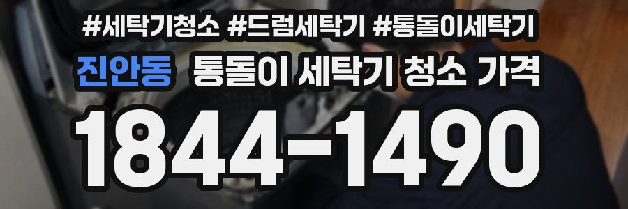 진안동 통돌이 세탁기 청소 가격