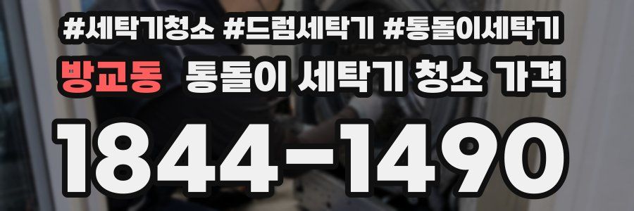 방교동 통돌이 세탁기 청소 가격