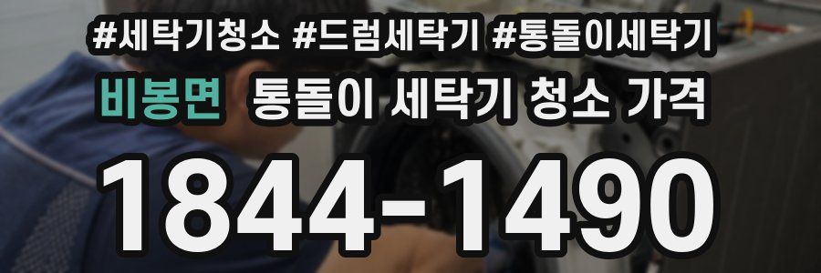 비봉면 통돌이 세탁기 청소 가격