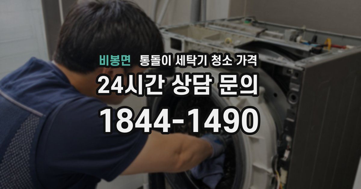 비봉면 통돌이 세탁기 청소 가격