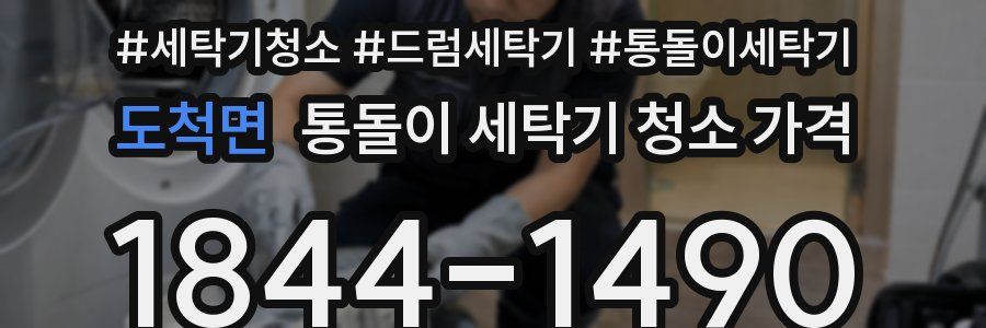 도척면 통돌이 세탁기 청소 가격