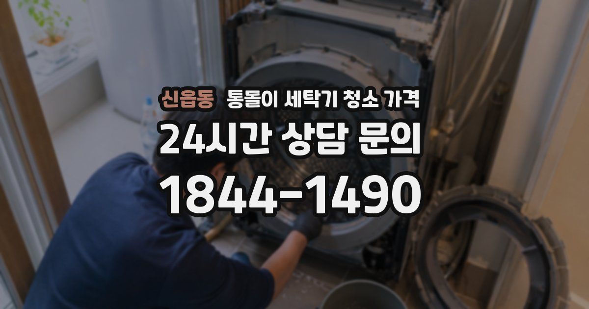 신읍동 통돌이 세탁기 청소 가격