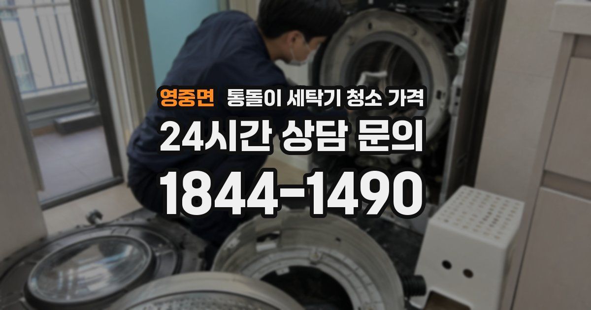 영중면 통돌이 세탁기 청소 가격
