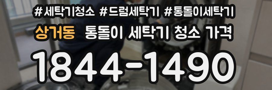 상거동 통돌이 세탁기 청소 가격