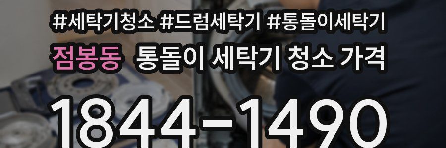 점봉동 통돌이 세탁기 청소 가격