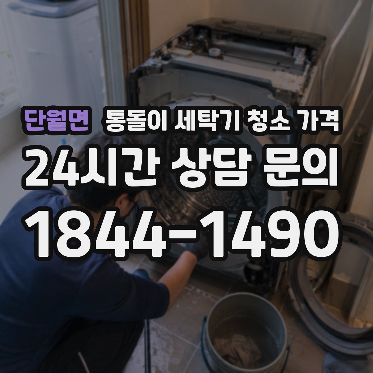 단월면 통돌이 세탁기 청소 가격