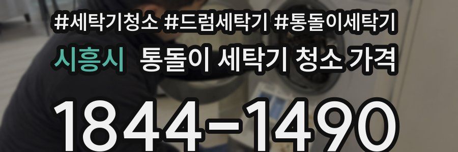 시흥시 통돌이 세탁기 청소 가격
