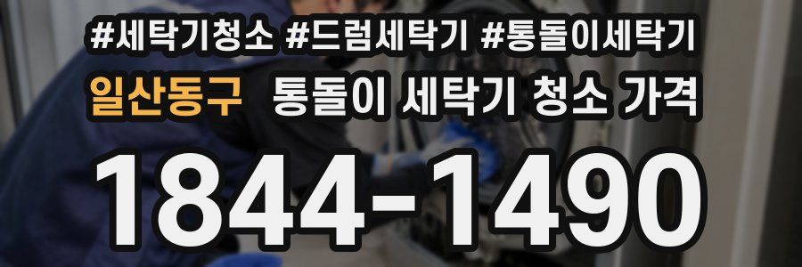 일산동구 통돌이 세탁기 청소 가격