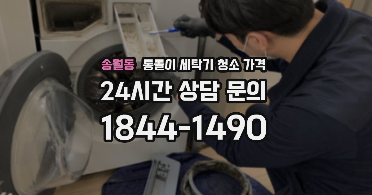 송월동 통돌이 세탁기 청소 가격