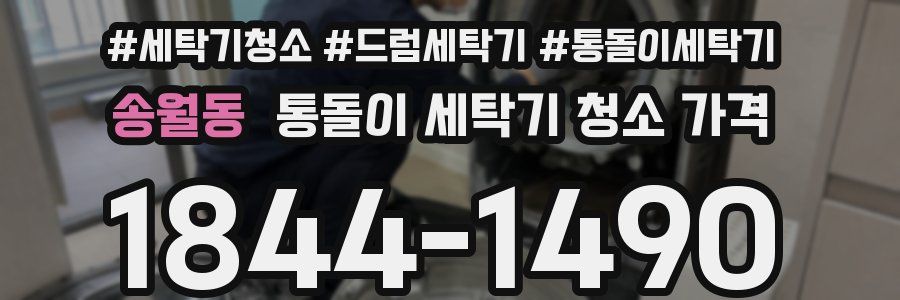 송월동 통돌이 세탁기 청소 가격