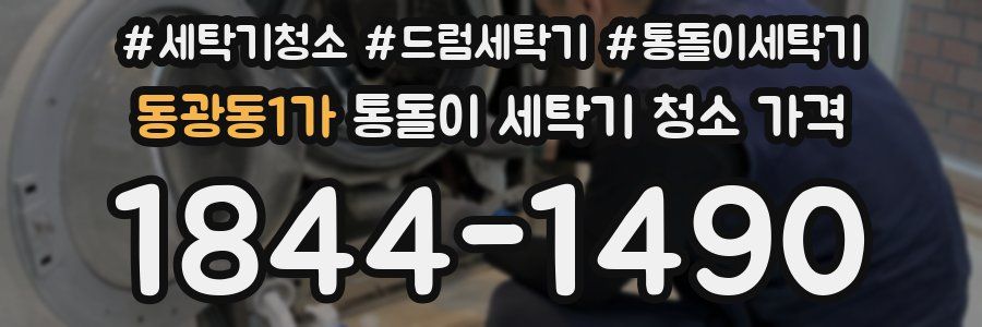 동광동1가 통돌이 세탁기 청소 가격