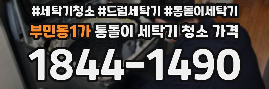 부민동1가 통돌이 세탁기 청소 가격