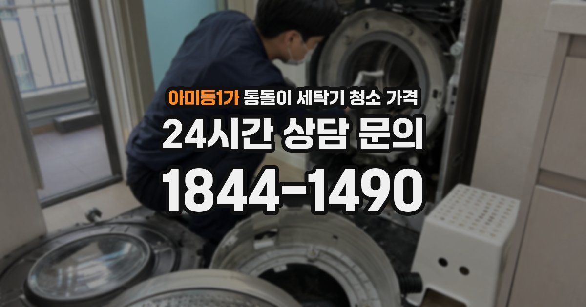 아미동1가 통돌이 세탁기 청소 가격
