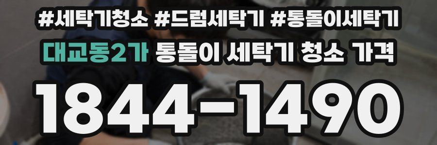 대교동2가 통돌이 세탁기 청소 가격