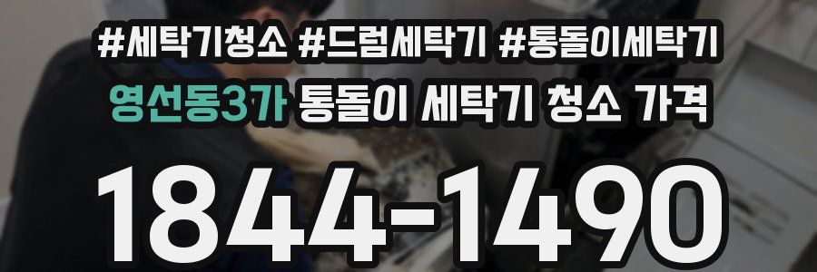 영선동3가 통돌이 세탁기 청소 가격