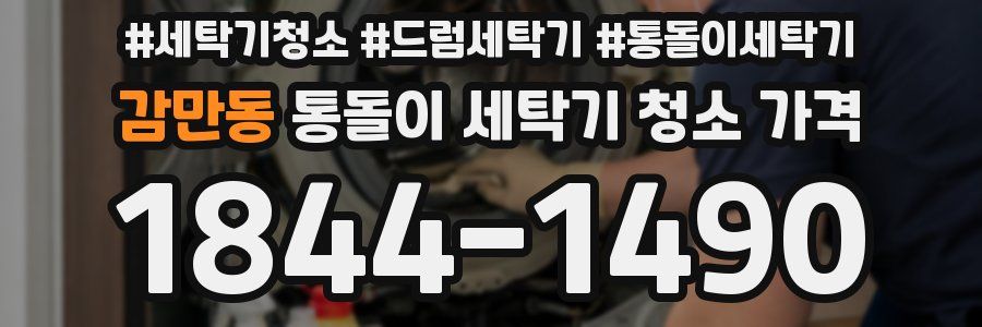 감만동 통돌이 세탁기 청소 가격
