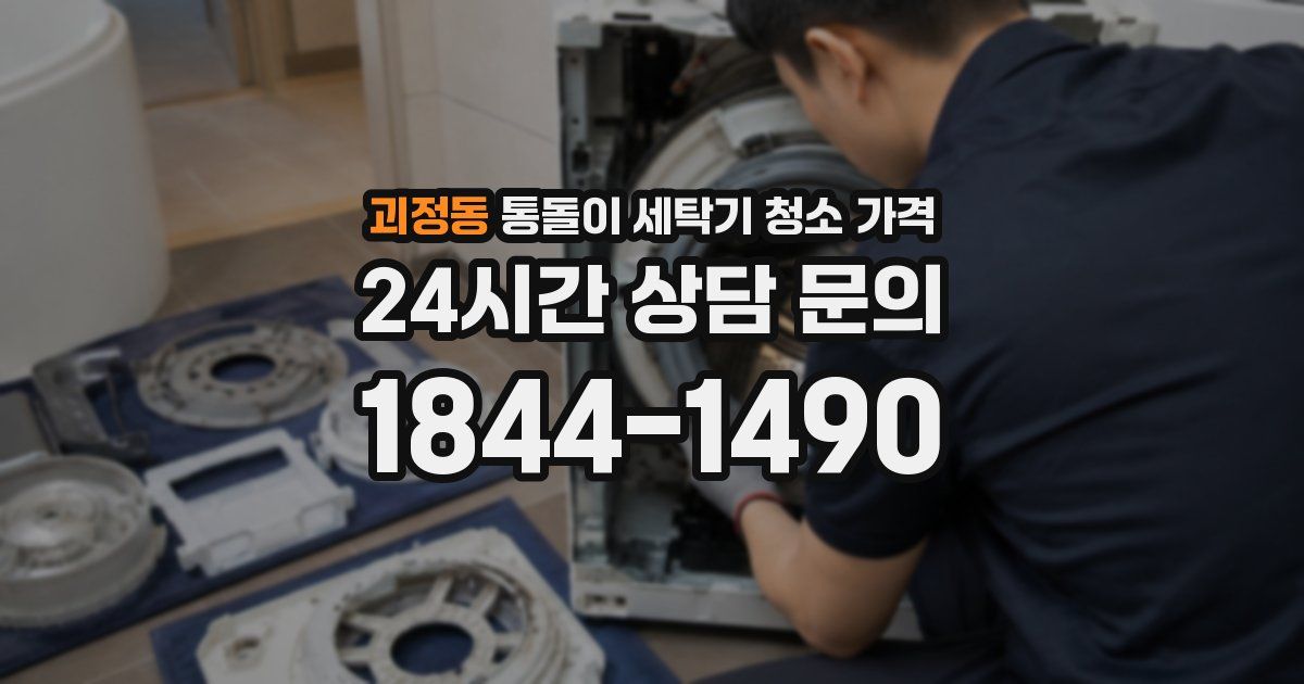 괴정동 통돌이 세탁기 청소 가격