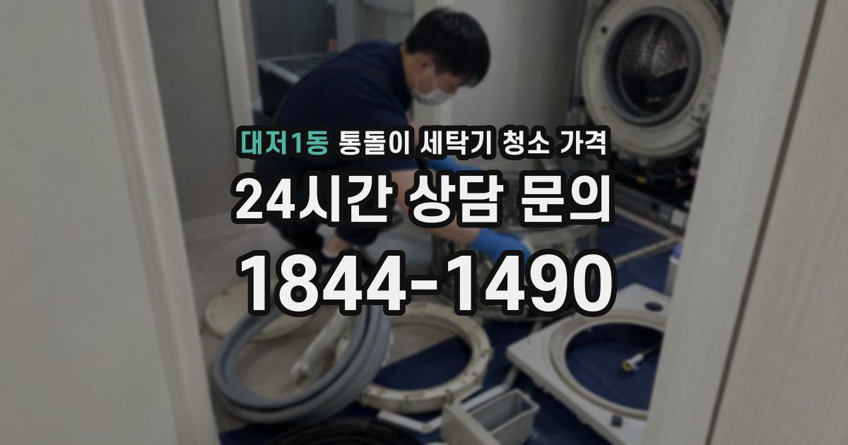 대저1동 통돌이 세탁기 청소 가격
