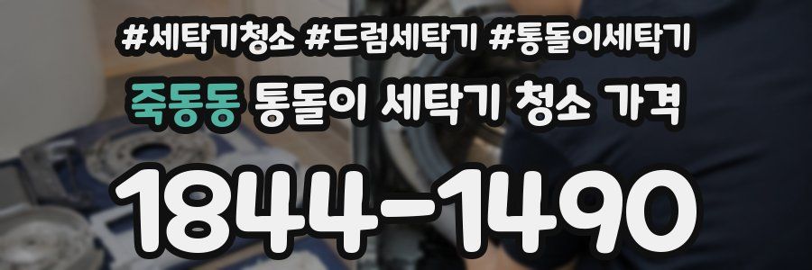 죽동동 통돌이 세탁기 청소 가격