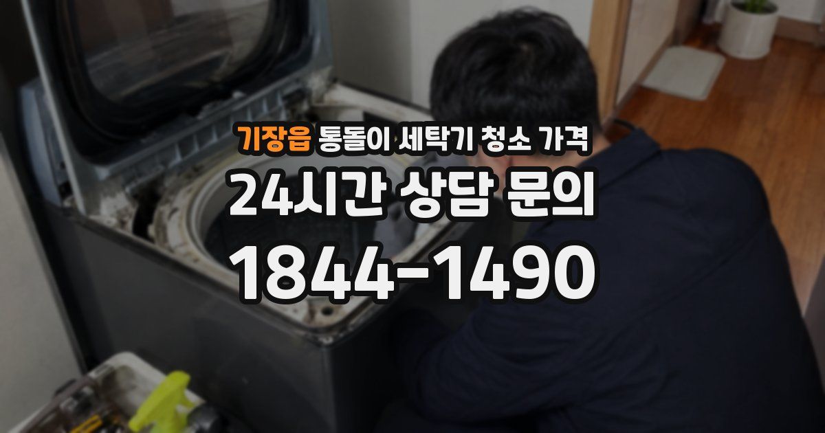 기장읍 통돌이 세탁기 청소 가격