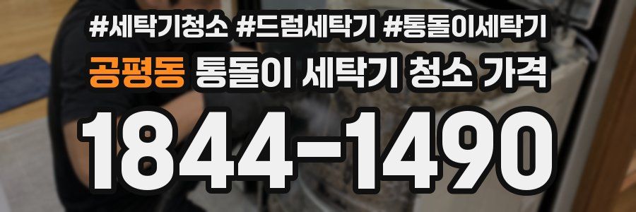 공평동 통돌이 세탁기 청소 가격