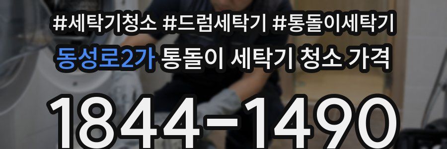 동성로2가 통돌이 세탁기 청소 가격