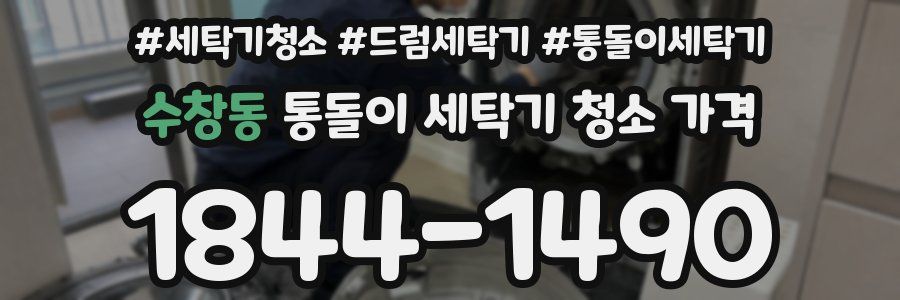 수창동 통돌이 세탁기 청소 가격