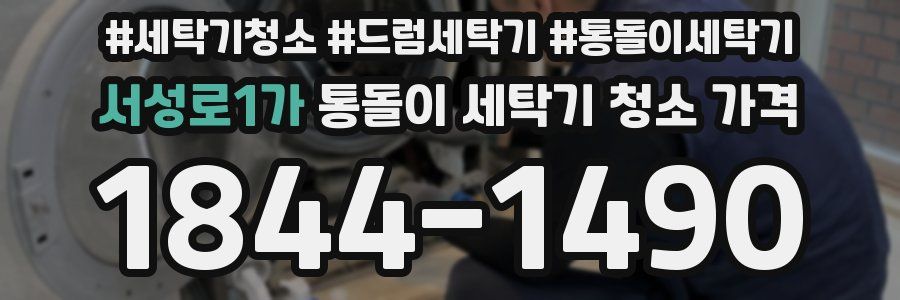 서성로1가 통돌이 세탁기 청소 가격
