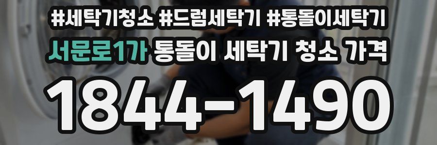 서문로1가 통돌이 세탁기 청소 가격