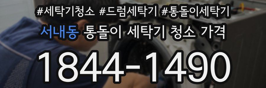 서내동 통돌이 세탁기 청소 가격