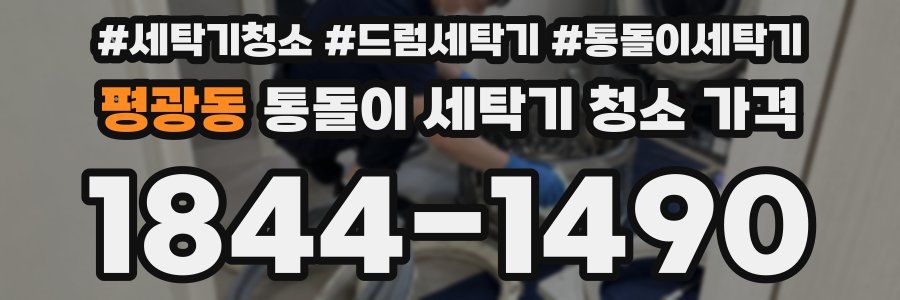 평광동 통돌이 세탁기 청소 가격