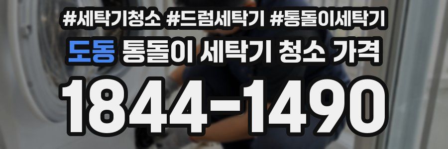 도동 통돌이 세탁기 청소 가격