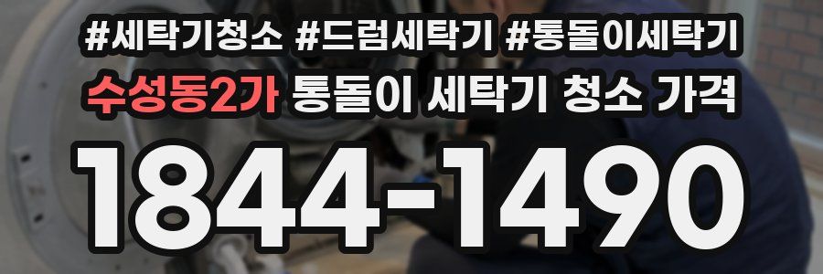 수성동2가 통돌이 세탁기 청소 가격