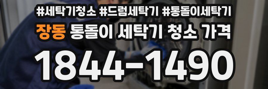 장동 통돌이 세탁기 청소 가격