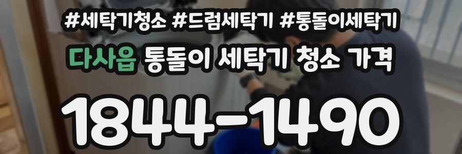 다사읍 통돌이 세탁기 청소 가격