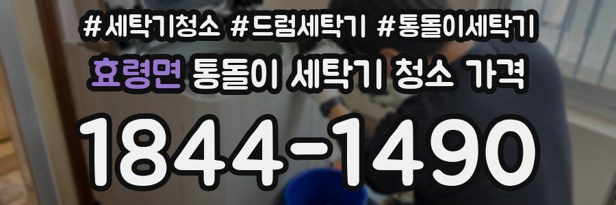효령면 통돌이 세탁기 청소 가격