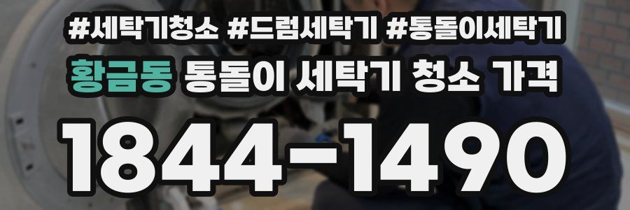 황금동 통돌이 세탁기 청소 가격