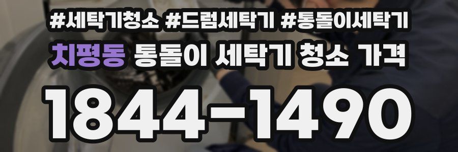치평동 통돌이 세탁기 청소 가격