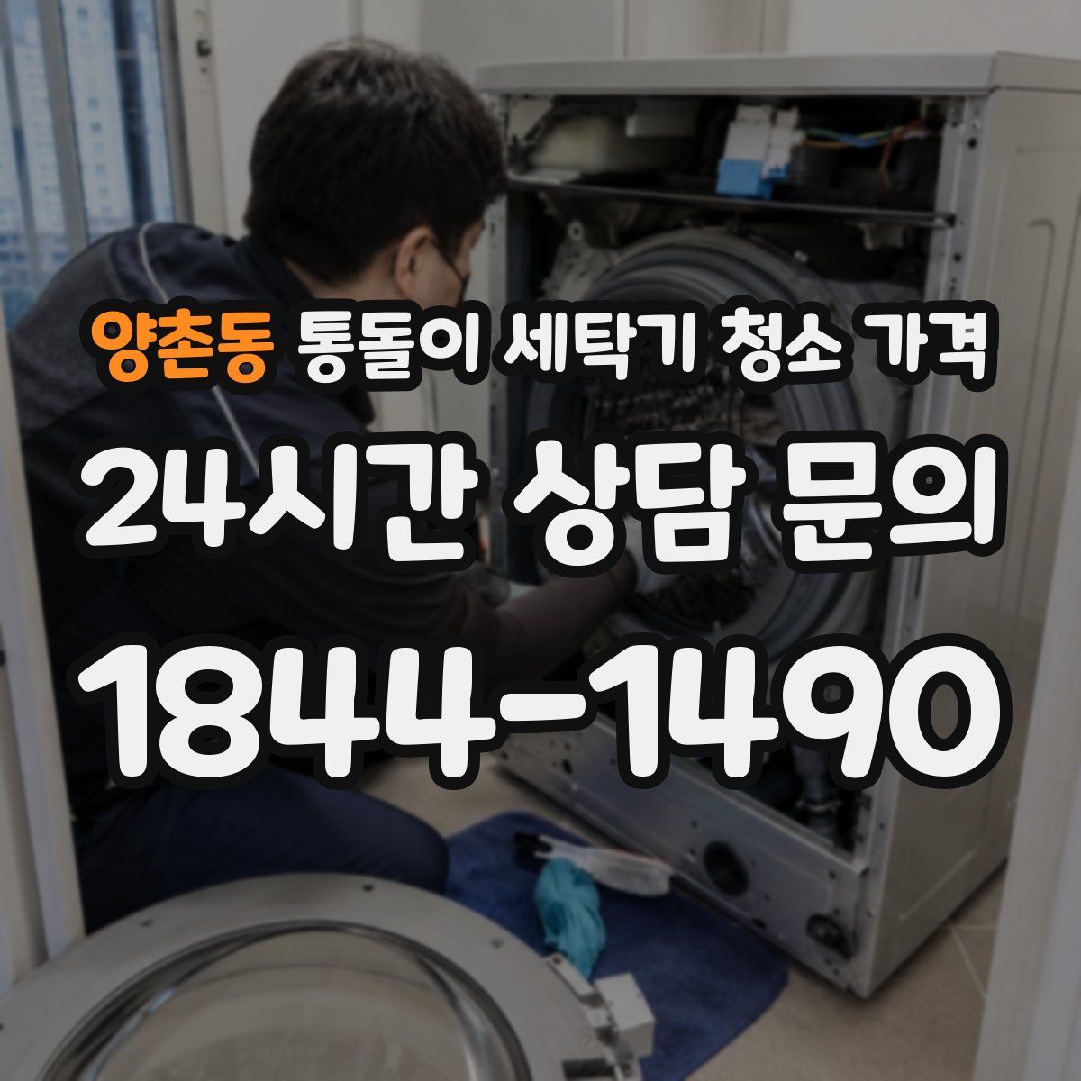 양촌동 통돌이 세탁기 청소 가격