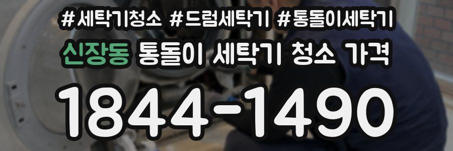 신장동 통돌이 세탁기 청소 가격