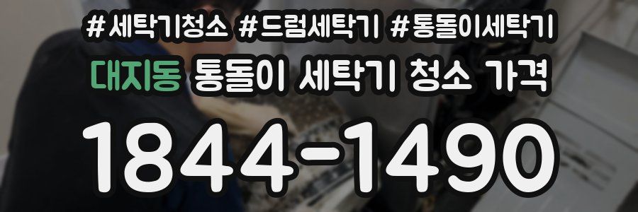 대지동 통돌이 세탁기 청소 가격