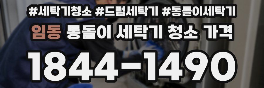 임동 통돌이 세탁기 청소 가격