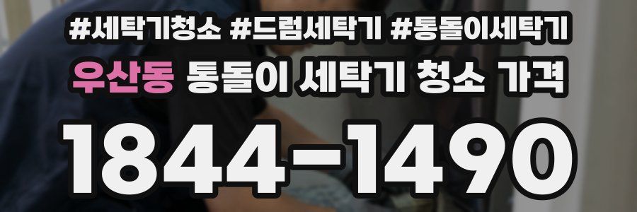 우산동 통돌이 세탁기 청소 가격